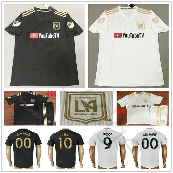 2018 2019 Los Angeles FC Soccer Jersey 4 GABER 9 ROSSI 10 VELA CIMAN ZIMMERMAN Home Away Custom LAFC Adult Kids Football Shirt
2018 2019 Los Angeles FC Soccer Jersey 4 GABER 9 ROSSI 10 VELA CIMAN ZIMMERMAN Home Away Custom LAFC Adult Kids Football Shirt