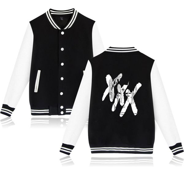 Mens XXXTentacion Baseball Jackets Autumn Winter Male Printed Long Sleeeve Panelled Coats Man Outerwear Free Shipping
Mens XXXTentacion Baseball Jackets Autumn Winter Male Printed Long Sleeeve Panelled Coats Man Outerwear Free Shipping