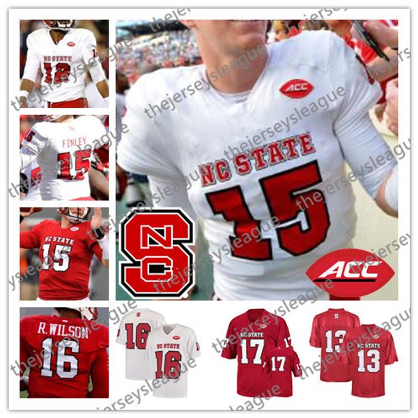 NC State Wolfpack #15 Ryan Finley 3 Kelvin Harmon 16 Russell Wilson 12 Jacoby Brissett White Red Stitched NCAA College Football Jerseys
NC State Wolfpack #15 Ryan Finley 3 Kelvin Harmon 16 Russell Wilson 12 Jacoby Brissett White Red Stitched NCAA College Football Jerseys