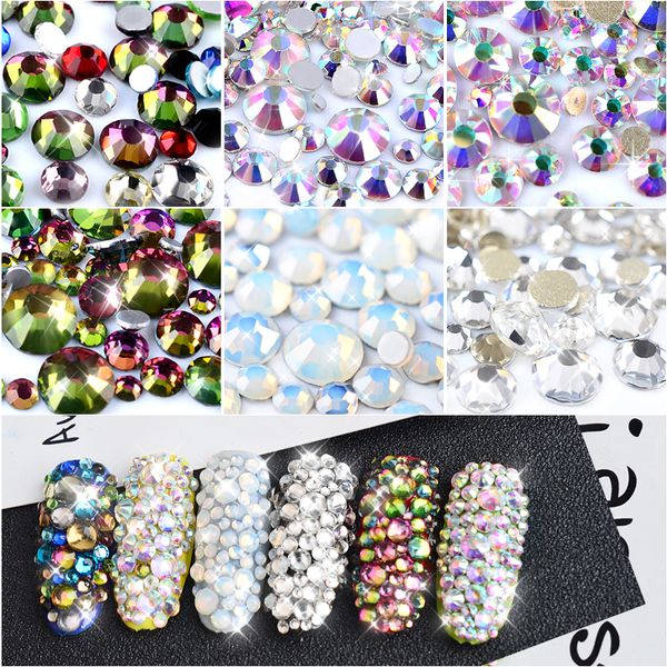 1 pack crystal opal white glass nail art rhinestones mixed sizes colorful non hix flatback strass 3d manicure decorations, Silver;gold
1 pack crystal opal white glass nail art rhinestones mixed sizes colorful non hix flatback strass 3d manicure decorations, Silver;gold