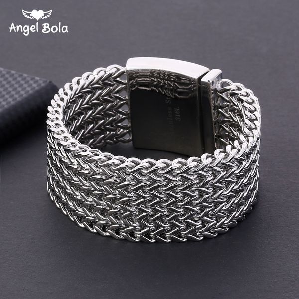 buddha bracelet 30mm*22cm silver-color 316l stainless steel five times foxtail box link banglet mens boys jewelry with logo, Black
buddha bracelet 30mm*22cm silver-color 316l stainless steel five times foxtail box link banglet mens boys jewelry with logo, Black
