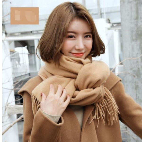 new fashion cashmere scarf for woman autumn and winter pure color shawl thickened warm wool gifts, Blue;gray
new fashion cashmere scarf for woman autumn and winter pure color shawl thickened warm wool gifts, Blue;gray