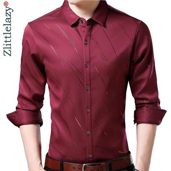 2018 new long sleeve winter warm thick casual men shirt slim fit striped social shirts mens fashion christmas men's dress 41273, White;black
2018 new long sleeve winter warm thick casual men shirt slim fit striped social shirts mens fashion christmas men's dress 41273, White;black