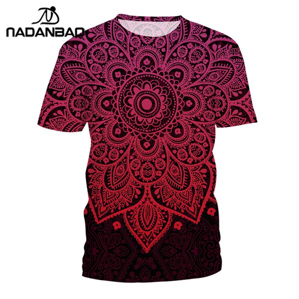 nadanbao aztec round ombre mandala tshirt women digital printed plus size t-shirt summer for women tshirts 2018, White
nadanbao aztec round ombre mandala tshirt women digital printed plus size t-shirt summer for women tshirts 2018, White