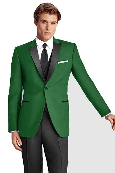 custom made groomsmen one button groom tuxedos peak black lapel men suits wedding man bridegroom (jacket + pants + vest + tie) l195, Black;gray
custom made groomsmen one button groom tuxedos peak black lapel men suits wedding man bridegroom (jacket + pants + vest + tie) l195, Black;gray