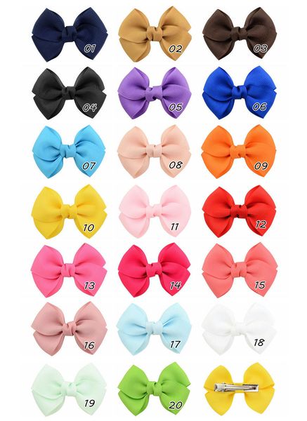 20pcs 3 inch safety solid ribbon bow hairclip sweet bow tie hair clips kids hairpins hair accessories hd807, Slivery;white
20pcs 3 inch safety solid ribbon bow hairclip sweet bow tie hair clips kids hairpins hair accessories hd807, Slivery;white
