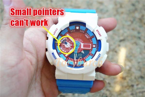 1pc relogio g110 men 039 port watche led chronograph watch no box military watch mall pointer no work good gift for men boy dro
1pc relogio g110 men 039 port watche led chronograph watch no box military watch mall pointer no work good gift for men boy dro