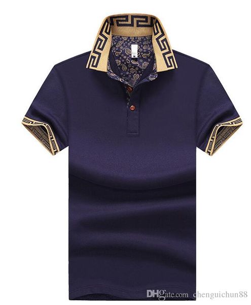 2018 the new style of men's short-sleeved t-shirts will be fitted with a new version of the Korean style
2018 the new style of men's short-sleeved t-shirts will be fitted with a new version of the Korean style