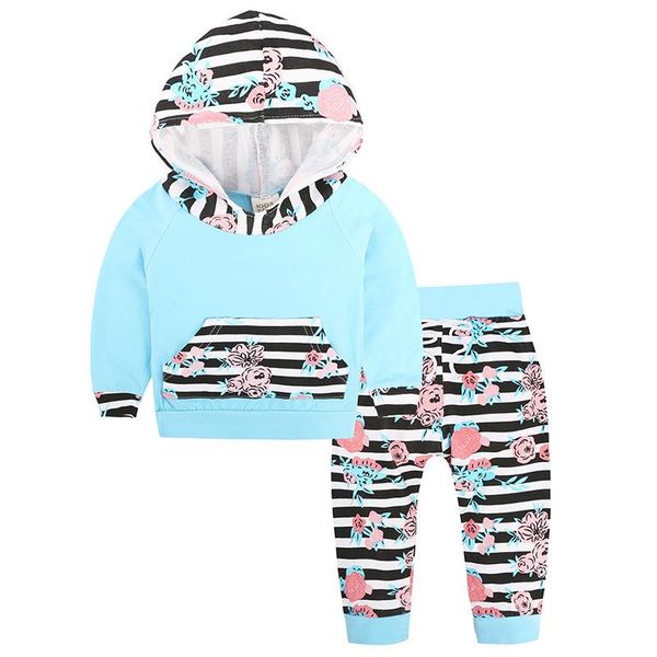 ale in china flower hooded coat + long trousers cotton suit ins baby dress autumn, Blue
ale in china flower hooded coat + long trousers cotton suit ins baby dress autumn, Blue
