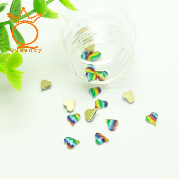 queency colorful rainbow crystal diamonds decoration 12pcs heart shape crystal flatback 3d glass strass manicure accessories, Silver;gold
queency colorful rainbow crystal diamonds decoration 12pcs heart shape crystal flatback 3d glass strass manicure accessories, Silver;gold