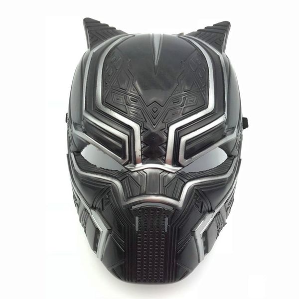 Captain America 3 Black Panther mask 2018 New Avengers Children's adult Halloween party Cosplay Plastic headgear Masks Toys B001
Captain America 3 Black Panther mask 2018 New Avengers Children's adult Halloween party Cosplay Plastic headgear Masks Toys B001