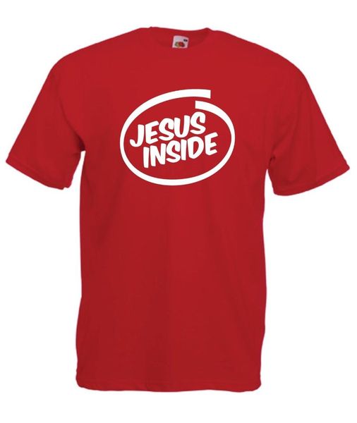 иисус внутри смешной христианский бог библия вера подарок тройник новые мужские женские футболки, White;black 
иисус внутри смешной христианский бог библия вера подарок тройник новые мужские женские футболки, White;black