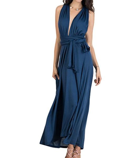 persun infinity gown dresses multi-way strap wrap convertible maxi dresses for womens, Black;gray
persun infinity gown dresses multi-way strap wrap convertible maxi dresses for womens, Black;gray
