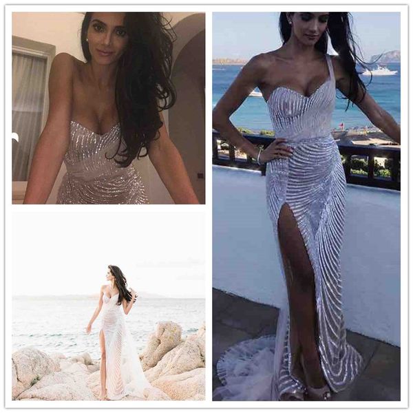 new arrival african arabic wedding dresses mermaid see through thigh-high slits lace pleats beach bridal gown customized wedding gown, White
new arrival african arabic wedding dresses mermaid see through thigh-high slits lace pleats beach bridal gown customized wedding gown, White