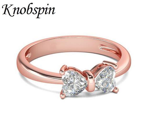 rose gold color bowknot ring for women girls fashion simple wedding band finger rings jewelry wholesale dropship anel feminino, Slivery;golden
rose gold color bowknot ring for women girls fashion simple wedding band finger rings jewelry wholesale dropship anel feminino, Slivery;golden
