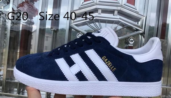 new arrival Top Quality 2018 Mens Women Casual Suede Gazelle Black Grey Red pink Lightweight Walking racer Shoes US5.5-10
new arrival Top Quality 2018 Mens Women Casual Suede Gazelle Black Grey Red pink Lightweight Walking racer Shoes US5.5-10