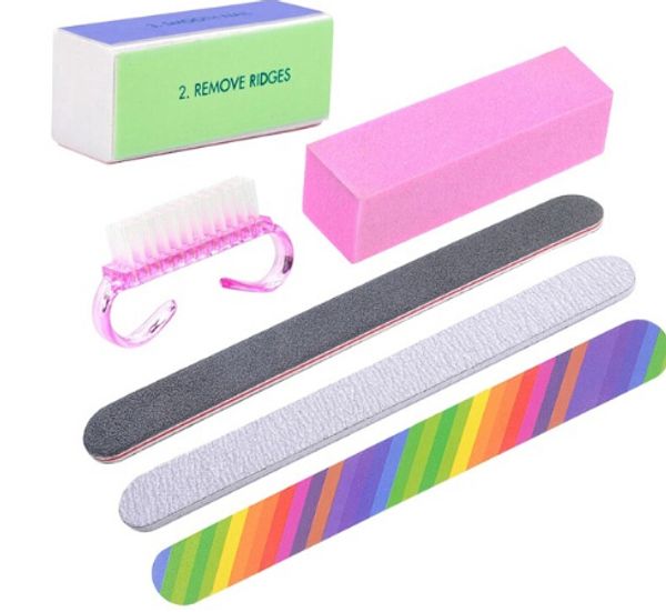 6pcs/set nail files brush durable buffing grit sand fing nail art tool accessories sanding file uv gel polish tools, Silver
6pcs/set nail files brush durable buffing grit sand fing nail art tool accessories sanding file uv gel polish tools, Silver