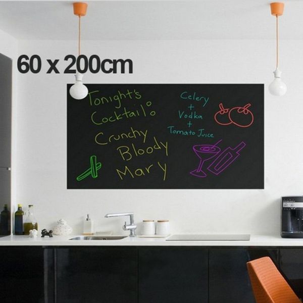 blackboard stickers chalk board removable vinyl draw mural decor art chalkboard wall sticker for kids rooms durable 200 x 60cm
blackboard stickers chalk board removable vinyl draw mural decor art chalkboard wall sticker for kids rooms durable 200 x 60cm