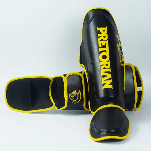 profession 5 colors pretorian shinguards greaves instep foot muay thai twins fighting men shin guard for training, Black;yellow
profession 5 colors pretorian shinguards greaves instep foot muay thai twins fighting men shin guard for training, Black;yellow
