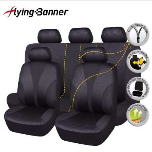 11 pcs black car seat cover universal front seat bench automobiles covers car seat protector interior accessories
11 pcs black car seat cover universal front seat bench automobiles covers car seat protector interior accessories