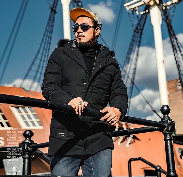 2018 men's winter duck down overcoat long jacket warm parkas for male black with raccoon fur hood black plus size 3xl 4xl xxxxl
2018 men's winter duck down overcoat long jacket warm parkas for male black with raccoon fur hood black plus size 3xl 4xl xxxxl