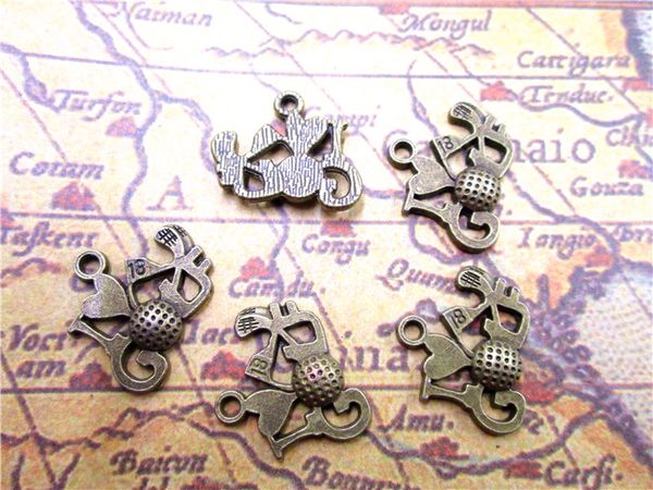 60pcs- i love golf charms, antique bronze tone i charm pendants, jewelry making, Bronze;silver
60pcs- i love golf charms, antique bronze tone i charm pendants, jewelry making, Bronze;silver