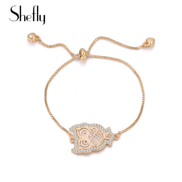 geluk owl bracelet hand charm gold silver women armband hand handgemaakte sieraden goud kleur chain voor vrouw gift, Black
geluk owl bracelet hand charm gold silver women armband hand handgemaakte sieraden goud kleur chain voor vrouw gift, Black