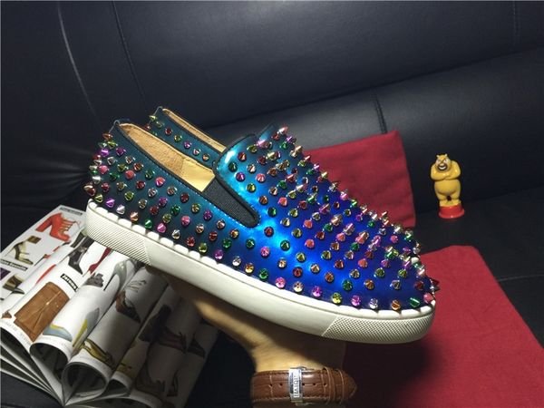 2018 new luxury men low colorfull rivets shoes dress wedding casual walk outdoor shoes size 39-46
2018 new luxury men low colorfull rivets shoes dress wedding casual walk outdoor shoes size 39-46