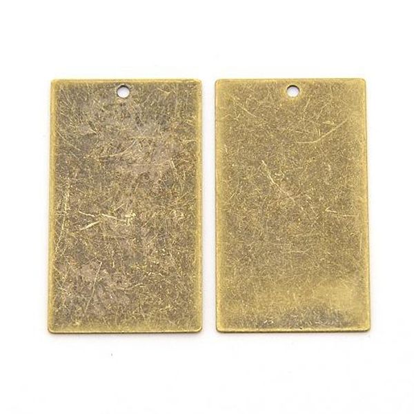 5pcs antique bronze rectangle metal tags charms brass blank stamping tag pendants for engraving diy 32x18x0.3mm, hole: 1mm, Black
5pcs antique bronze rectangle metal tags charms brass blank stamping tag pendants for engraving diy 32x18x0.3mm, hole: 1mm, Black
