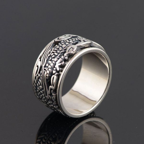fnj 925 silver ring fashion dragon pattern original s925 sterling thai silver rings for men jewelry usa size 7.5-11, Golden;silver
fnj 925 silver ring fashion dragon pattern original s925 sterling thai silver rings for men jewelry usa size 7.5-11, Golden;silver