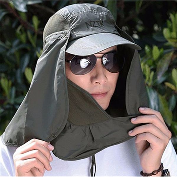 outdoor sport hiking camping visor hat uv protection face neck cover fishing sun protcet cap, Black;white
outdoor sport hiking camping visor hat uv protection face neck cover fishing sun protcet cap, Black;white