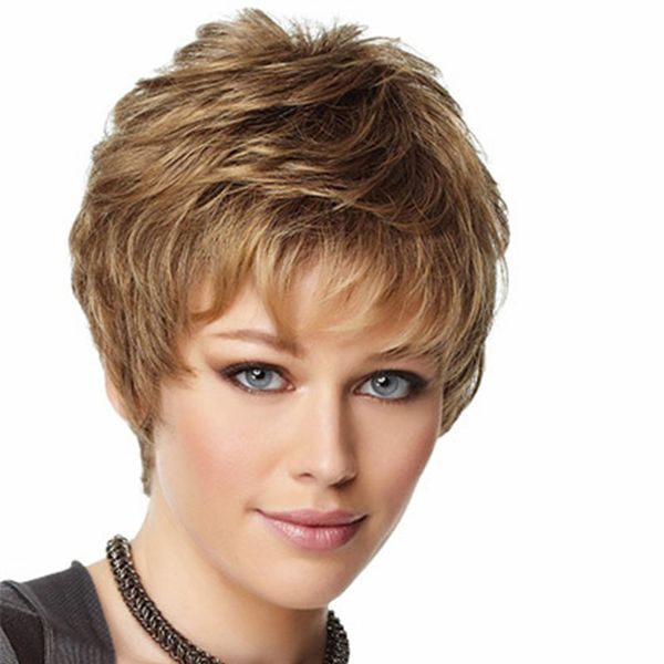 8inches New Fashion Short Wigs Fluffy Curly Wave Light Brown Wigs for Women Synthetic Wigs
8inches New Fashion Short Wigs Fluffy Curly Wave Light Brown Wigs for Women Synthetic Wigs