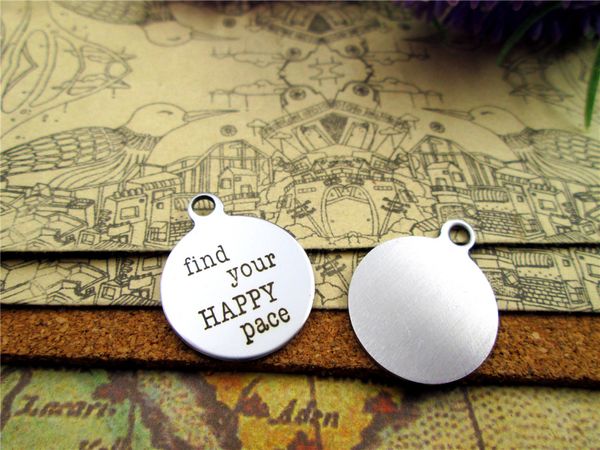 40pcs--" find your happy pace"stainless steel charms more style for choosing diy charms pendants for necklace, Bronze;silver
40pcs--" find your happy pace"stainless steel charms more style for choosing diy charms pendants for necklace, Bronze;silver