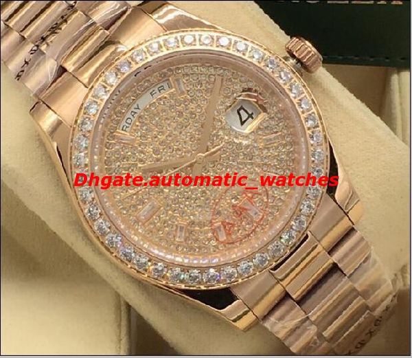 new style luxury watches 3 style 18k gold 41mm full dial diamond watch stainless steel bracelet automatic men's watch wristwatch
new style luxury watches 3 style 18k gold 41mm full dial diamond watch stainless steel bracelet automatic men's watch wristwatch