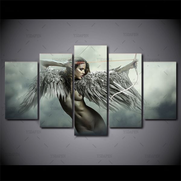 hd printed 5 piece canvas art sets fantasy angel warrior wing painting room decor anime girl poster ing
hd printed 5 piece canvas art sets fantasy angel warrior wing painting room decor anime girl poster ing