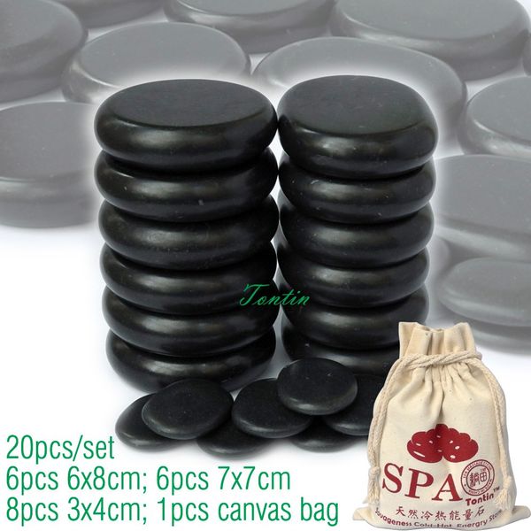 new tontin 20pcs/set massage energy body stone set salon spa with bag ce and rohs 6pcs (6x8)+6pcs(7x7)+8
new tontin 20pcs/set massage energy body stone set salon spa with bag ce and rohs 6pcs (6x8)+6pcs(7x7)+8
