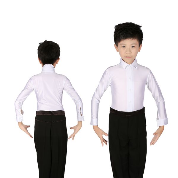 white boys latin dance costumes shiny spandex modern ballroom tango rumba latin shirts, Black;red
white boys latin dance costumes shiny spandex modern ballroom tango rumba latin shirts, Black;red
