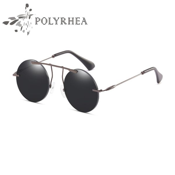 2021 brand vintage sunglasses round sun glasses mens womens designer with box case, White;black
2021 brand vintage sunglasses round sun glasses mens womens designer with box case, White;black