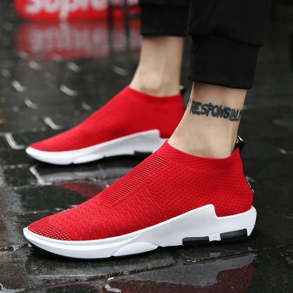 men boots fashion breathable and comfortable men casual shoes for male brand ankle boots adulte chaussures pour hommes, Black
men boots fashion breathable and comfortable men casual shoes for male brand ankle boots adulte chaussures pour hommes, Black