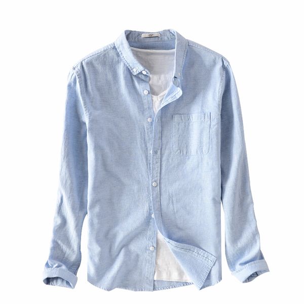 suehaiwe's brand long sleeve linen shirts men summer and autumn cotton men shirt casual fashion shirt male blue camisa chemise, White;black
suehaiwe's brand long sleeve linen shirts men summer and autumn cotton men shirt casual fashion shirt male blue camisa chemise, White;black