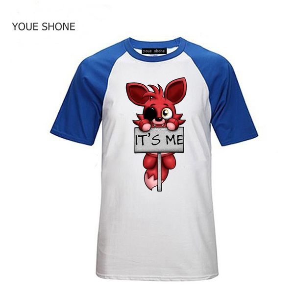 fashion it's me kawaii fnaf plush foxy men t shirt hip hop t-shirt cotton o-neck children kids brand short sleeve tee pullover polos, White;black
fashion it's me kawaii fnaf plush foxy men t shirt hip hop t-shirt cotton o-neck children kids brand short sleeve tee pullover polos, White;black