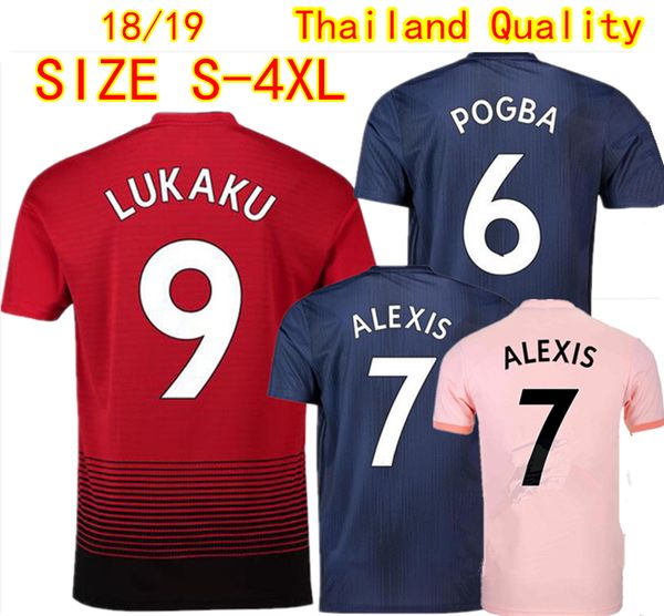 Thai quality manche ter lukaku pogba home away 3rd occer jer ey 18 19 alexi martial ra hford mata lingard united football hirt plu ize
Thai quality manche ter lukaku pogba home away 3rd occer jer ey 18 19 alexi martial ra hford mata lingard united football hirt plu ize