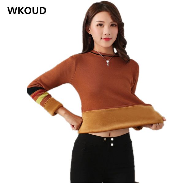 wkoud thick sweaters for female 2018 winter warm sweater striped printed o-neck students knitted pullovers snow cold m8115, White;black
wkoud thick sweaters for female 2018 winter warm sweater striped printed o-neck students knitted pullovers snow cold m8115, White;black