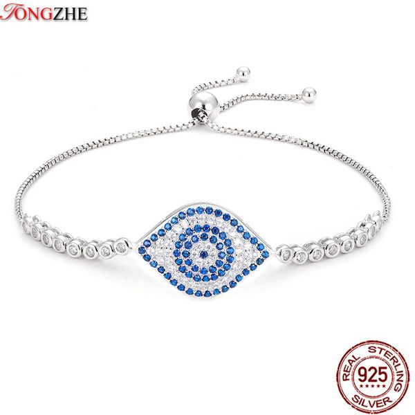 tongzhe bracelets for women 2018 fashion 925 sterling silver jewelry men's bracelet cubic zircon blue evil eye bracelet 22*15mm, Black
tongzhe bracelets for women 2018 fashion 925 sterling silver jewelry men's bracelet cubic zircon blue evil eye bracelet 22*15mm, Black