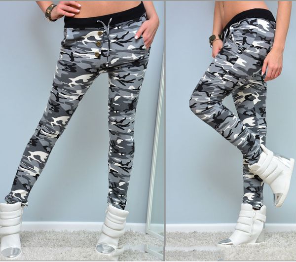 women bodycon pants capris skinny camo print casual spring elastic waist s- xl europe america fashion ladies trousers, Black;white
women bodycon pants capris skinny camo print casual spring elastic waist s- xl europe america fashion ladies trousers, Black;white