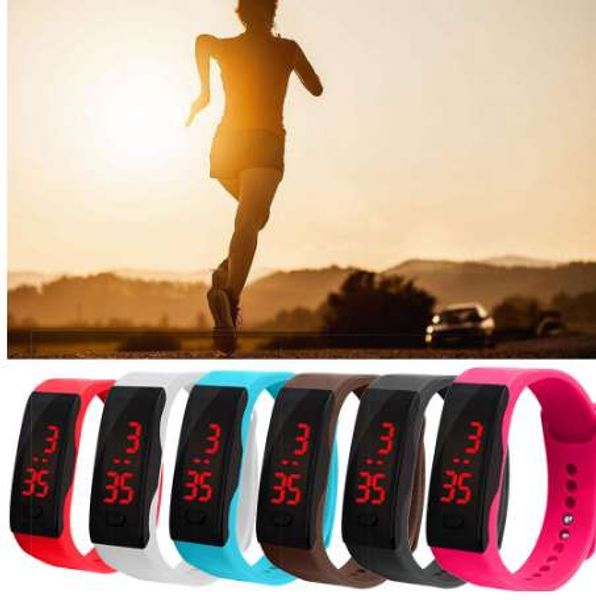 otoky led digital display bracelet watch children's students silica gel sports watch super fashion sport watch led ni20, Slivery;brown
otoky led digital display bracelet watch children's students silica gel sports watch super fashion sport watch led ni20, Slivery;brown