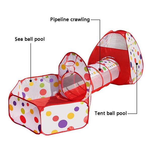 shipping kids play tents pipeline crawling huge tunnel toy house for children outdoor indoor yard playpens ocean stress ball pool
shipping kids play tents pipeline crawling huge tunnel toy house for children outdoor indoor yard playpens ocean stress ball pool