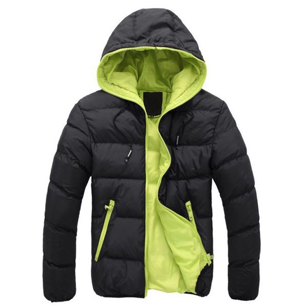 2018 winter fashion brand plus size jacket mens solid parkas streetwear hood thick quilted jacket puffer bubble coat men clothes, Black
2018 winter fashion brand plus size jacket mens solid parkas streetwear hood thick quilted jacket puffer bubble coat men clothes, Black