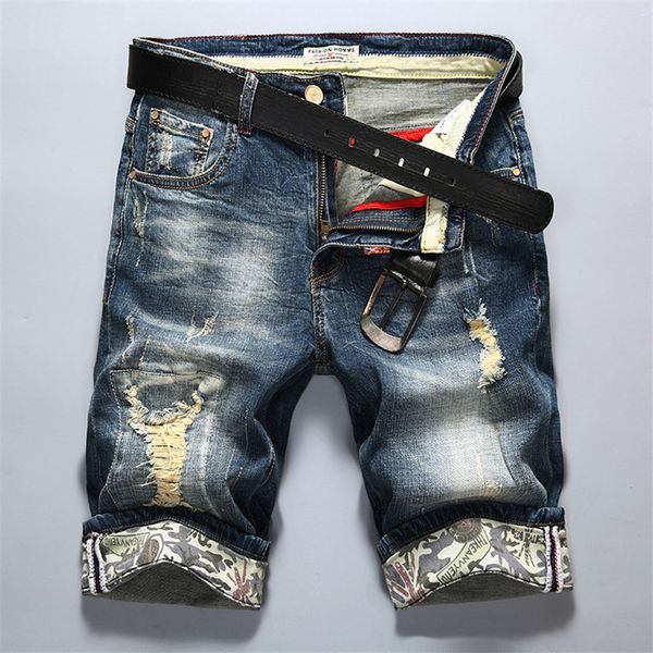 2018 new summer fashion mens ripped short jeans brand clothing casual men short breathable denim shorts, White;black
2018 new summer fashion mens ripped short jeans brand clothing casual men short breathable denim shorts, White;black