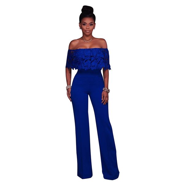 strapless off shoulder lace jumpsuit long pants women rompers club ladies 2018 solid elefemale jumpsuits overalls, Black;white
strapless off shoulder lace jumpsuit long pants women rompers club ladies 2018 solid elefemale jumpsuits overalls, Black;white